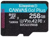 Карта памяти microSDXC Kingston Canvas GO Plus 256 ГБ - SDCG3/256GB